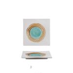 Simple Color Glaze Ceramic Variety Of Gourmet Dishes