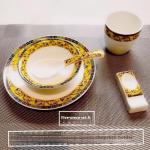 Hotel Table Setting Ceramic Dishes Suit