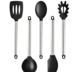 The silicone kitchen utensils and appliances