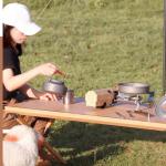Outdoor Portable Folding Cardstock Stove Camping Cookware Card Magnetic Stove To Boil Water