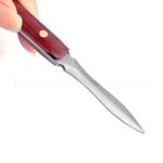 Yellow Rosewood Tea Knife Stainless Steel Tea Ceremony Utensils Tools