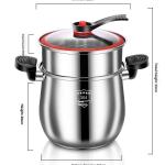 Stainless Steel Micro-pressure Couscous Pot Explosion-proof