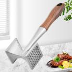 Double-sided Steak Tenderizers Kitchen Tools Tendon Breaking Hammer Stainless Steel Meat Hammer