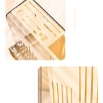 Kitchen Shelf Cream Stove Storage