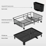 Kitchen Shelf For Storing Bowls And Dishes Draining Rack