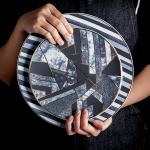 Western food, dishes, plate