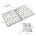 Outdoor Picnic Simple Portable Mini Barbecue Grill Grill Plate Stainless Steel Folding Grill Grill Grill