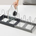 Kitchen Utensil And Cookware Drawer Organizer Kitchen Storage Rack