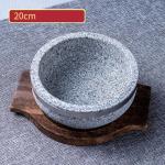 Natural Stone Thickened Household Rice Mixing Casserole