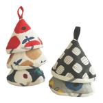 Cotton Cloth Heat Insulation Oven Mitt Glove Casserole Ear Pan Pot Holder Oven Grip Anti-hot Pot Clip