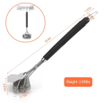 BBQ Grill Cleaning Brush Stainless Steel Barbecue Cleaner Scraper
