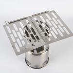 Outdoor Picnic Simple Portable Mini Barbecue Grill Grill Plate Stainless Steel Folding Grill Grill Grill