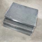 Lajinbai Outdoor Barbecue Grill BBQ Disposable Barbecue Wire Square Fish Grilling Net Barbecue Net Thickened Cold Drying Net Rack