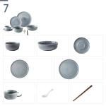 Porcelain Retro Personality Creative And Dishes