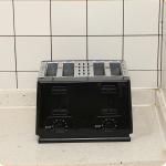 4 Slice Toaster Bread Maker Variable  Defrost Reheat Extra Wide Slot UK