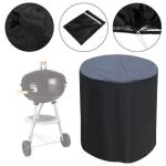 BBQ Cover Waterproof Barbecue Grill Covers Protector Outdoor Large 58x77cm Black