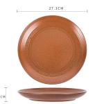 Retro Thread Large And Small Dishes Western Food