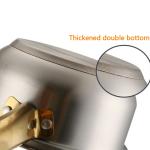 12Pcs Stainless Steel Casserole Saucepan Stock Pot Set Kitchen Induction Cookware
