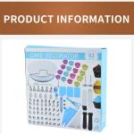 Stainless Steel Decorating Set 92 Pieces Of Cake Making Utensils