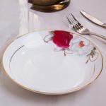 Plate Soup Plate Cutlery Set Household Creative Dishes