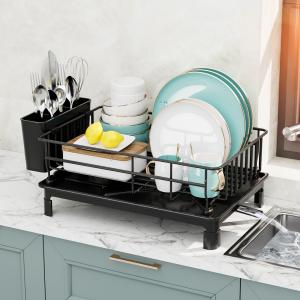 Kitchen Shelf For Storing Bowls And Dishes Draining Rack