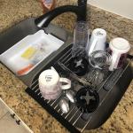Stainless Steel Telescopic Folding Drain Rack For Kitchen Dishes