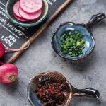 Creative Personality Of Ceramic Household Dipping Sauce Seasoning Dishes With Handles