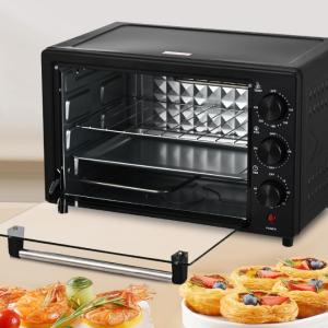 22L Electric Oven Grill Countertop Mini Toaster Pizza Oven W Temp Timer