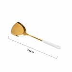 Nordic Stainless Steel Kitchen Utensils Spatula Ceramic Handle