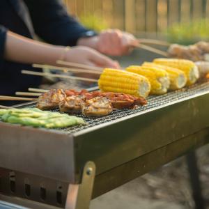 Outdoor Folding Charcoal Portable Barbecue Grill