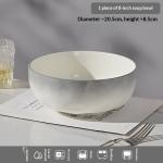 Light Gray Ceramic Bowls And Dishes