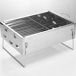 Stainless Steel Portable Barbecue Grill Household Charcoal Type
