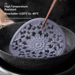 Classic Insulated Hollowed-out Silicone Casserole High-temperature Resistant Food Bowl Plate Mat