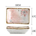 Japanese Style Rectangular Cold Dishes And Tableware Seasoning