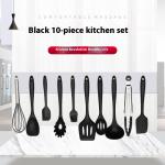 Non Stick Silicone Baking Utensils Black