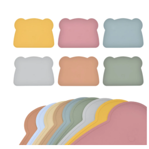 Silicone Cookware Waterproof Pad Baby Cutlery Set
