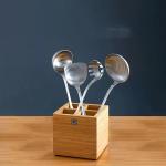 The Cookware Bamboo Rack Is Detachable For Cleaning