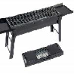 Outdoor Portable Folding Barbecue Grill Household Charcoal Barbecue Rack