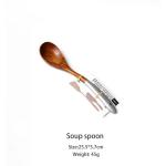Wooden Kitchen Utensils Set Appliances Special Non-stick Set Pure Natural Teak Solid Wood Long Handle Shovel Tools