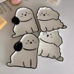Cute Cartoon Puppy Dog Ceramic Dinner Plate Dessert Plate