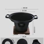 Food Non-Stick Small Barbecue Grill Household Indoor Barbecue Small Grill