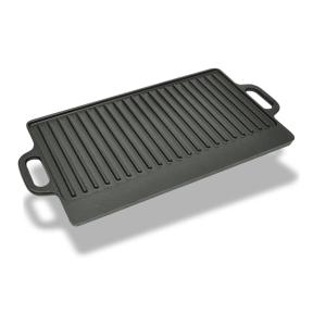 Reversible Cast Iron Grill Plate 50x23 cm