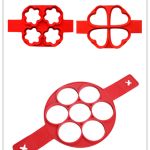 Silicone Non Stick Pancake Egg Mould Kitchen Tools