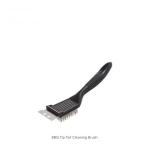 Barbecue Cleaning Brush, Stainless Steel Wire Brush, Grill Brush, Iron Brush, Long-handled Brush