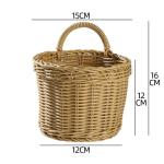 Plastic Woven Kitchen Ginger Garlic Hanging Basket Toiletries Simple Kitchen Utensils Spoon Chopsticks