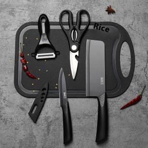 Black Steel Household Tools Kitchen Knife