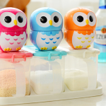Owl Cartoon Kitchen Timers 60 Minutes Cooking Mechanical Home Decorating Blue Dial Timers High Quality Kitchen Tools Gadget