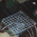 Outdoor Picnic With Folding Barbecue Grill