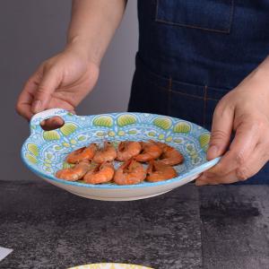Bakeware Ceramic Cheese Baked Rice Plate Fruit Plate