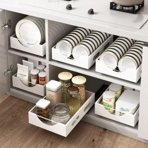 Kitchen Drawer Dividers For Bowls Plates And Cutlery Home Cabinet Organization And Storage